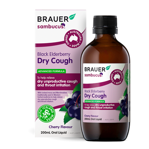 Sambucus Black Elderberry Dry Cough 200ml